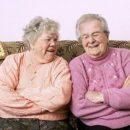 old ladies having a laugh