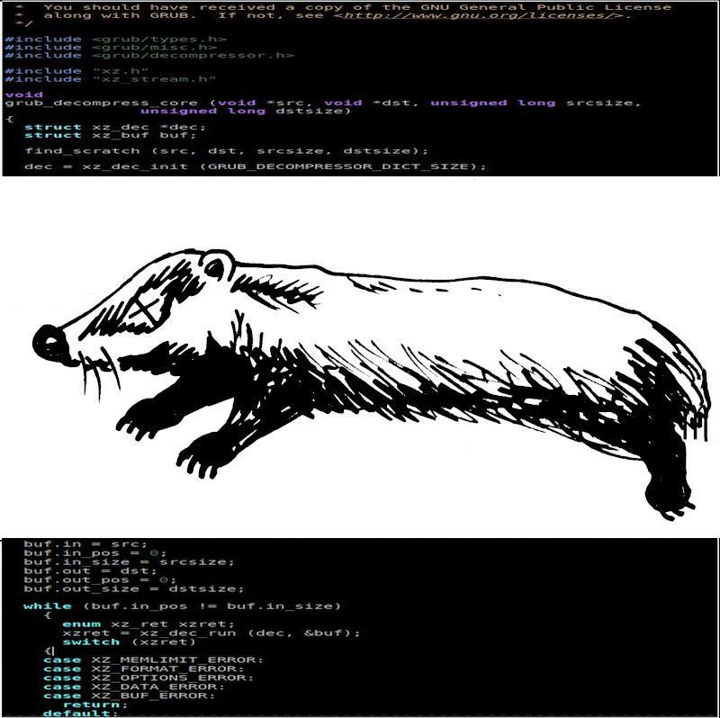 how to install linux on a dead badger